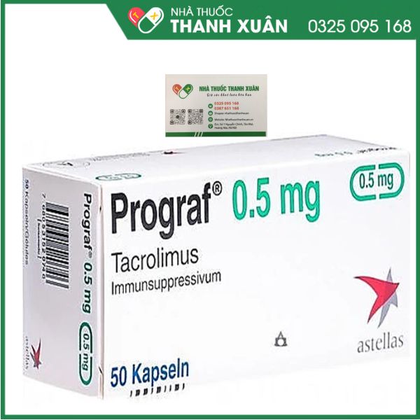 Prograf 0,5mg - Thuốc chống thải ghép tạng